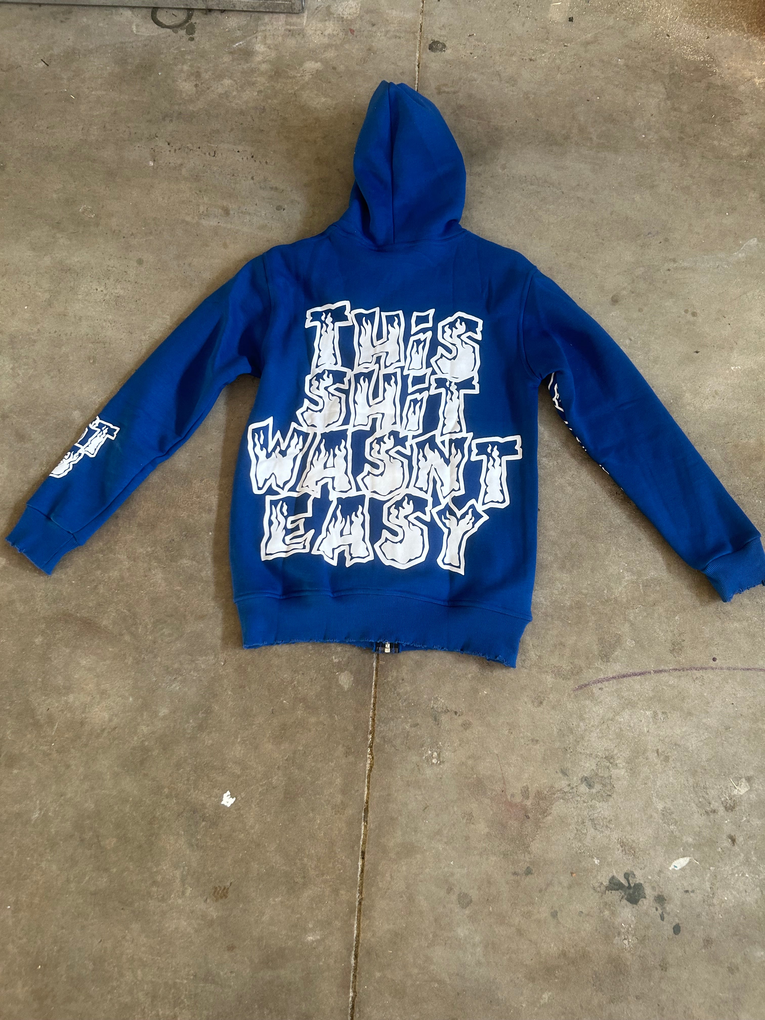 This Shii Wasn’t Easy Jumpsuit (Blue)