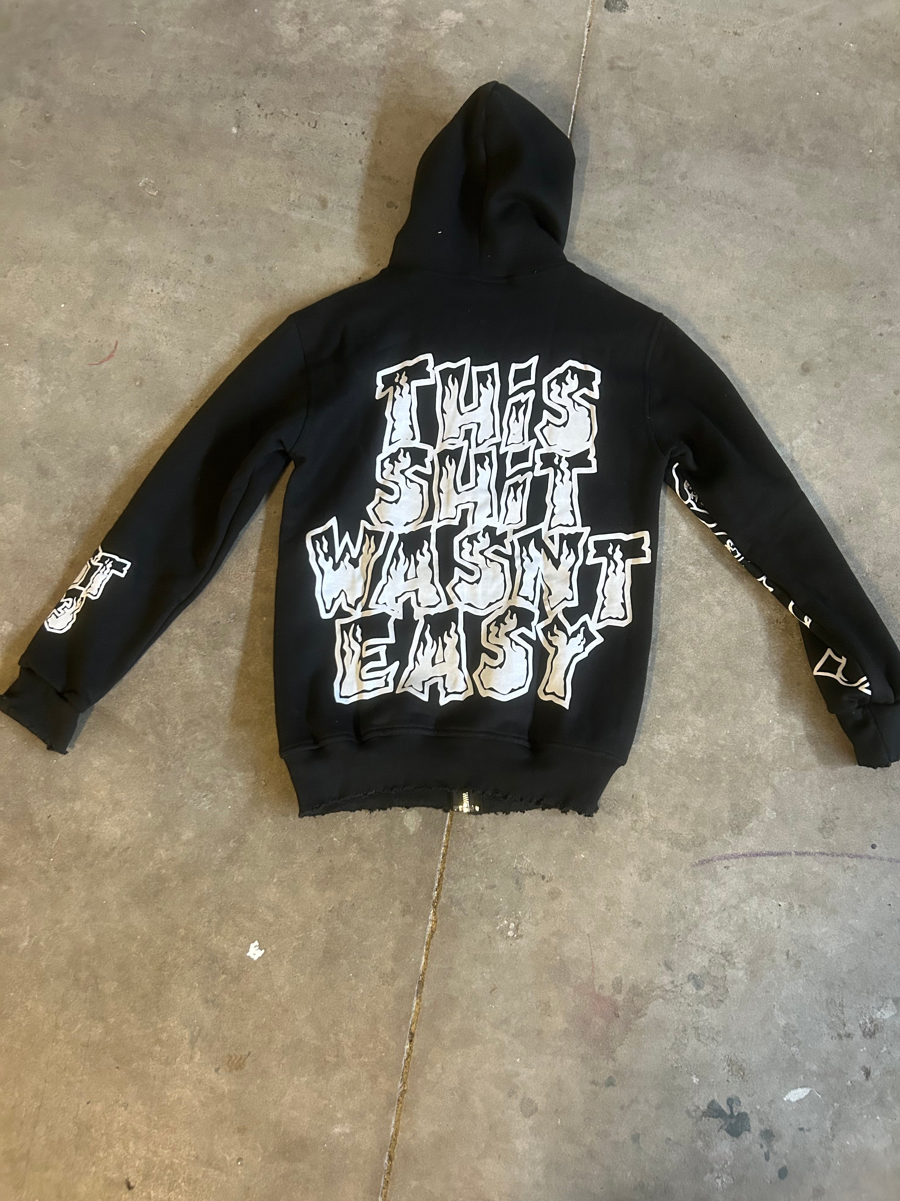 This Shii wasn’t Easy jumpsuit(Black)