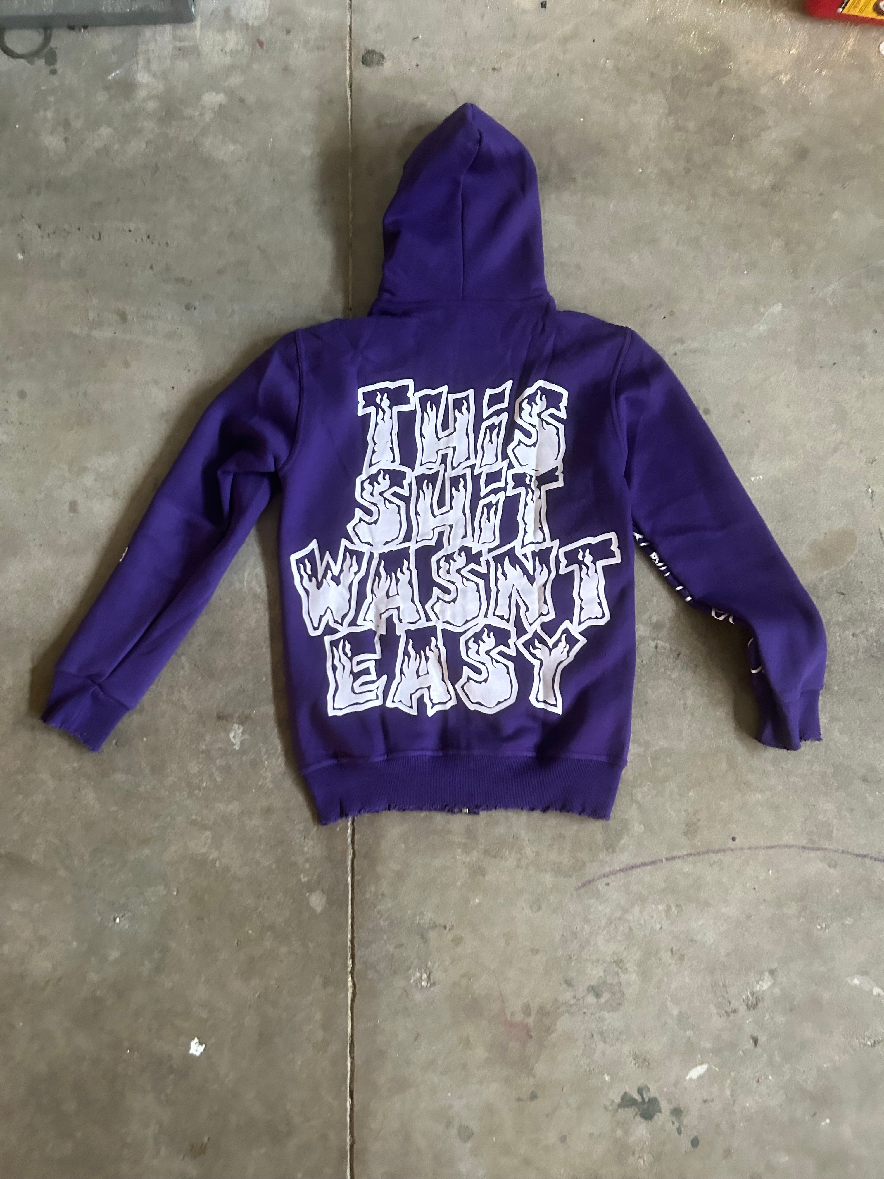 This Shii Wasn’t Easy Jumpsuit (purple)
